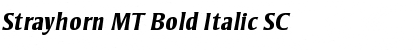 Strayhorn MT Bold Italic SC Font