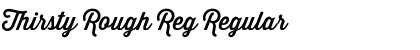 Download Thirsty Rough Reg Font