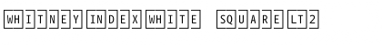 Download WhitneyIndexWhite Font