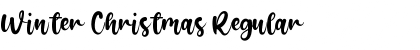 Winter Christmas Font