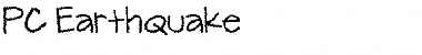 Download PC Earthquake Font