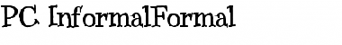 PC InformalFormal Font