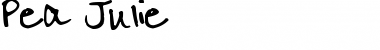 Download Pea Julie Font Download Pea Julie Font