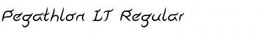 Pegathlon LT Regular Font