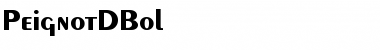 Download PeignotDBol Font Download PeignotDBol Font