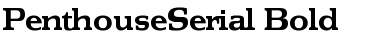 PenthouseSerial Font