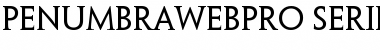 Penumbra Web Pro Serif Font