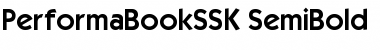 Download PerformaBookSSK Font