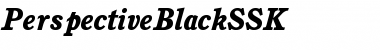 Download PerspectiveBlackSSK Font