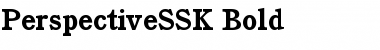 PerspectiveSSK Font