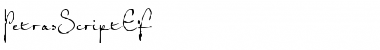 Download PetrasScriptEF Font Download PetrasScriptEF Font