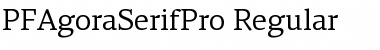 Download PF Agora Serif Pro Font