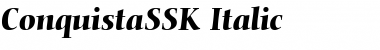 ConquistaSSK Italic