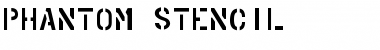 Download PHANTOM STENCIL Font Download PHANTOM STENCIL Font