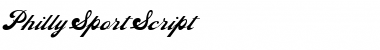 Philly Sport Script Font