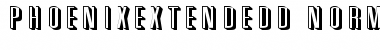 PhoenixExtendedD Font