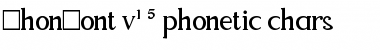 Phonetic Font