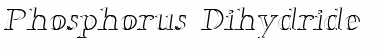 Download Phosphorus Dihydride Font Download Phosphorus Dihydride Font