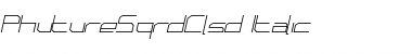 PhutureSqrdClsd Font