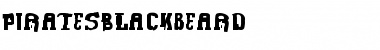 PiratesBlackbeard Regular Font