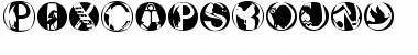 PixCapsRound Regular Font