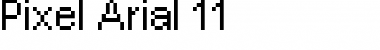 Pixel Arial 11&nbsp;Regular