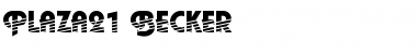 Download Plaza21 Becker Font Download Plaza21 Becker Font