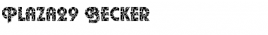 Download Plaza29 Becker Font Download Plaza29 Becker Font