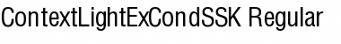 Download ContextLightExCondSSK Font