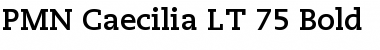 Caecilia LT Bold Regular Font