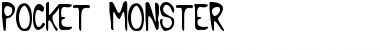 Pocket Monster Regular Font