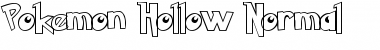 Pokemon Hollow Normal Font