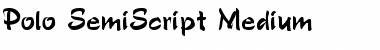 Polo-SemiScript Font