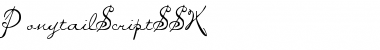 Download PonytailScriptSSK Font