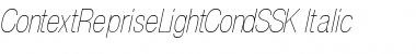 ContextRepriseLightCondSSK Italic