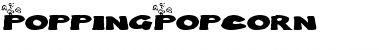 Download PoppingPopcorn Font