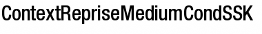 Download ContextRepriseMediumCondSSK Font