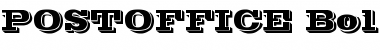 Download POSTOFFICE Bold Font Download POSTOFFICE Bold Font