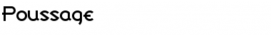 Download Poussage Font Download Poussage Font