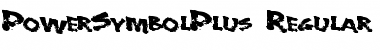 PowerSymbolPlus Regular Font