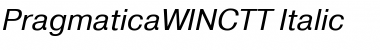 PragmaticaWINCTT Font