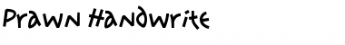 Prawn Handwrite Regular Font