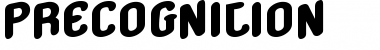 Precognition Regular Font