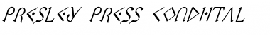 Presley Press CondItal Font