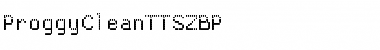 ProggyCleanTTSZBP Regular Font