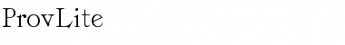 Download ProvLite Font Download ProvLite Font