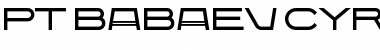 BabaevC Regular Font