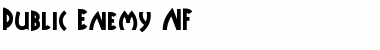 Public Enemy NF Regular Font