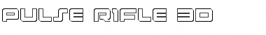 Pulse Rifle 3D Regular Font