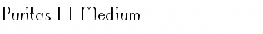 Puritas LT Medium Font